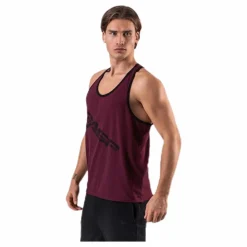 GASP Vintage T-back Red* Linnen|Träning