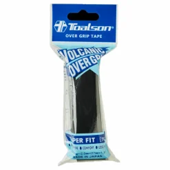 Toalson Volcanic Over Grip 1P Black* Racketsporter