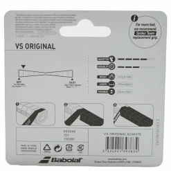Babolat VS Grip Orginal 3-Pack white* Racketsporter|Racket Och Bollar