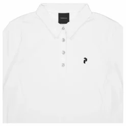 Peak Performance W Alta Polo White* Golf|T-Shirts