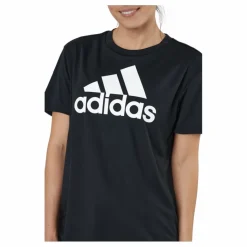 adidas W Bl Boyf T Black/white* T-Shirts|Träning