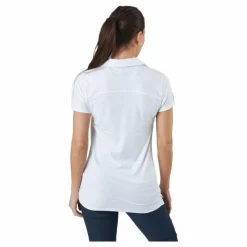 Puma Golf W Cloudspun Coast Polo Bright White* Golf|T-Shirts