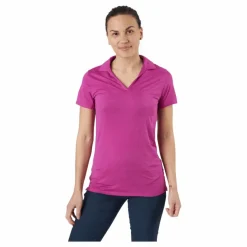 Puma Golf W Cloudspun Coast Polo Festival Fuchsia Heather* Golf|T-Shirts