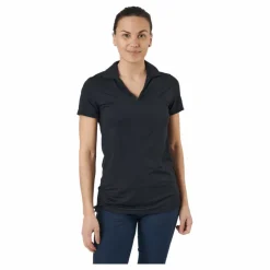 Puma Golf W Cloudspun Coast Polo Puma Black Heather* Golf|T-Shirts