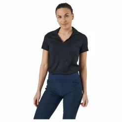 Puma Golf W Cloudspun Coast Polo Puma Black Heather* Golf|T-Shirts