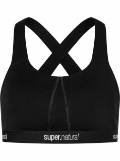 Super.Natural W Feel Good Bra Black* Sport-Bh:Ar|Träning