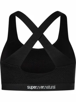 Super.Natural W Feel Good Bra Black* Sport-Bh:Ar|Träning