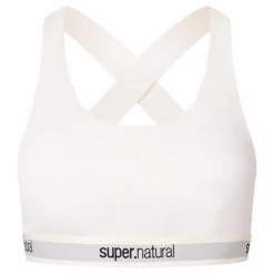 Super.Natural W Feel Good Bra White* Sport-Bh:Ar|Träning