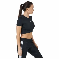 adidas W Sml Fit T Black/white* T-Shirts|Träning