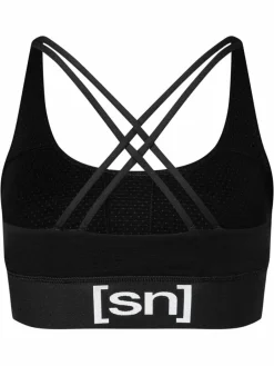 Super.Natural W Super Top Black* Sport-Bh:Ar|Träning