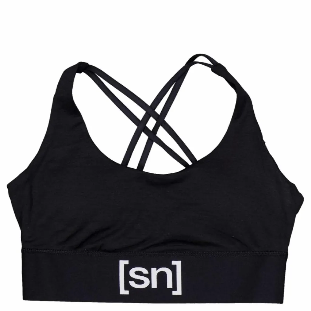Super.Natural W Super Top Black* Sport-Bh:Ar|Träning