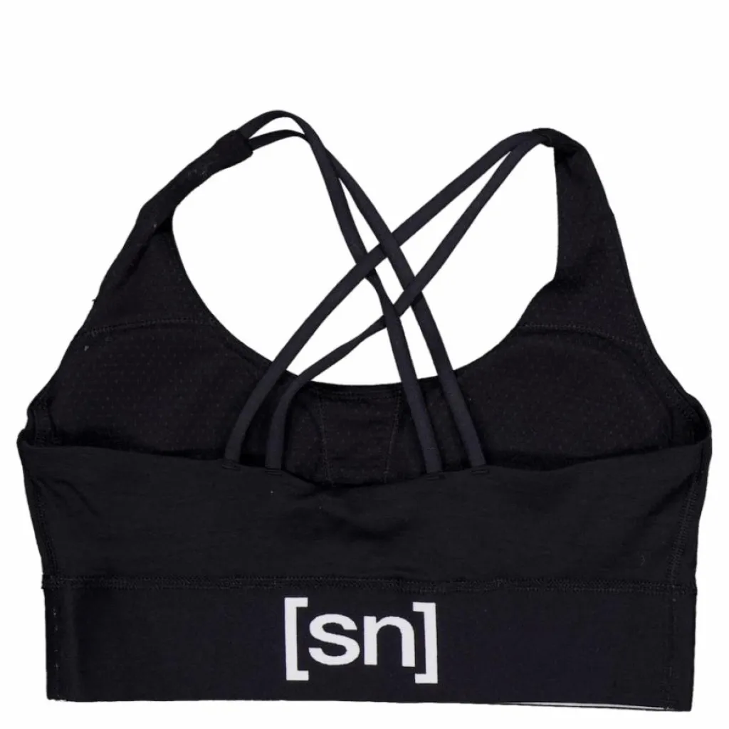 Super.Natural W Super Top Black* Sport-Bh:Ar|Träning