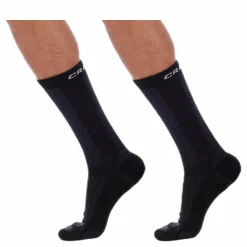 Craft Warm Mid 2-Pack Sock White/Black* Alpint|Strumpor
