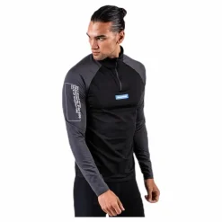 Newline Warm Zip Shirt Black/Grey* Jackor|Löpning