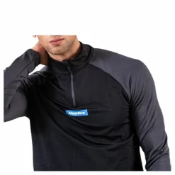 Newline Warm Zip Shirt Black/Grey* Jackor|Löpning