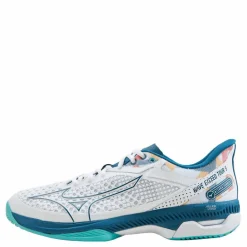 Mizuno Wave Exceed Tour 5 Ac White/moroccan Blue/turquoise* Racketsporter