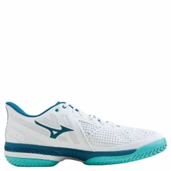 Mizuno Wave Exceed Tour 5 Ac White/moroccan Blue/turquoise* Racketsporter