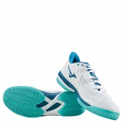 Mizuno Wave Exceed Tour 5 Ac White/moroccan Blue/turquoise* Racketsporter