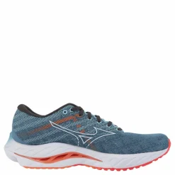 Mizuno Wave Inspire 19 Provincial Blue/white/light Or* Löpning|Löparskor