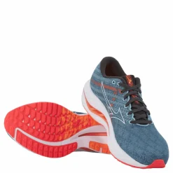 Mizuno Wave Inspire 19 Provincial Blue/white/light Or* Löpning|Löparskor
