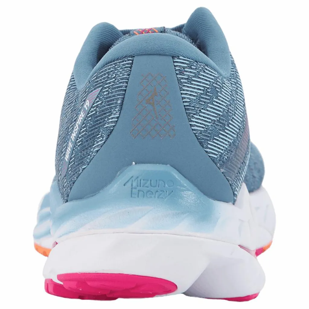 Mizuno Wave Inspire 19 Provincial Blue/white* Löpning|Löparskor