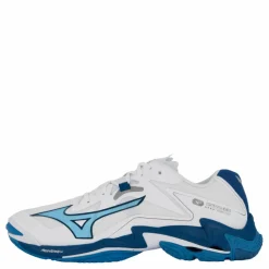Mizuno Wave Lightning Z8(u) White/moroccan Blue/silver* Inomhussporter|Träningsskor