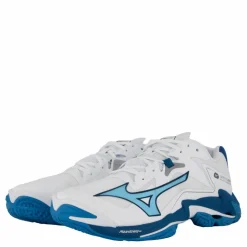 Mizuno Wave Lightning Z8(u) White/moroccan Blue/silver* Inomhussporter|Träningsskor