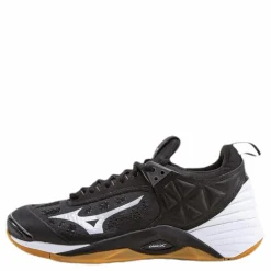 Mizuno Wave Momentum Black/Grey* Inomhussporter|Träningsskor