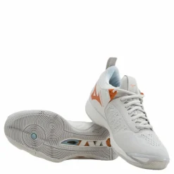 Mizuno Wave Momentum Orange/White* Inomhussporter