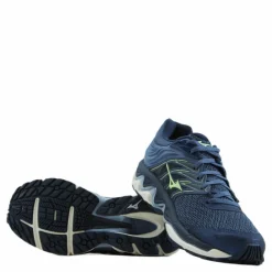 Mizuno Wave Paradox 5 W Vintage Indigo/neo Lime/total* Löparskor|Löpning