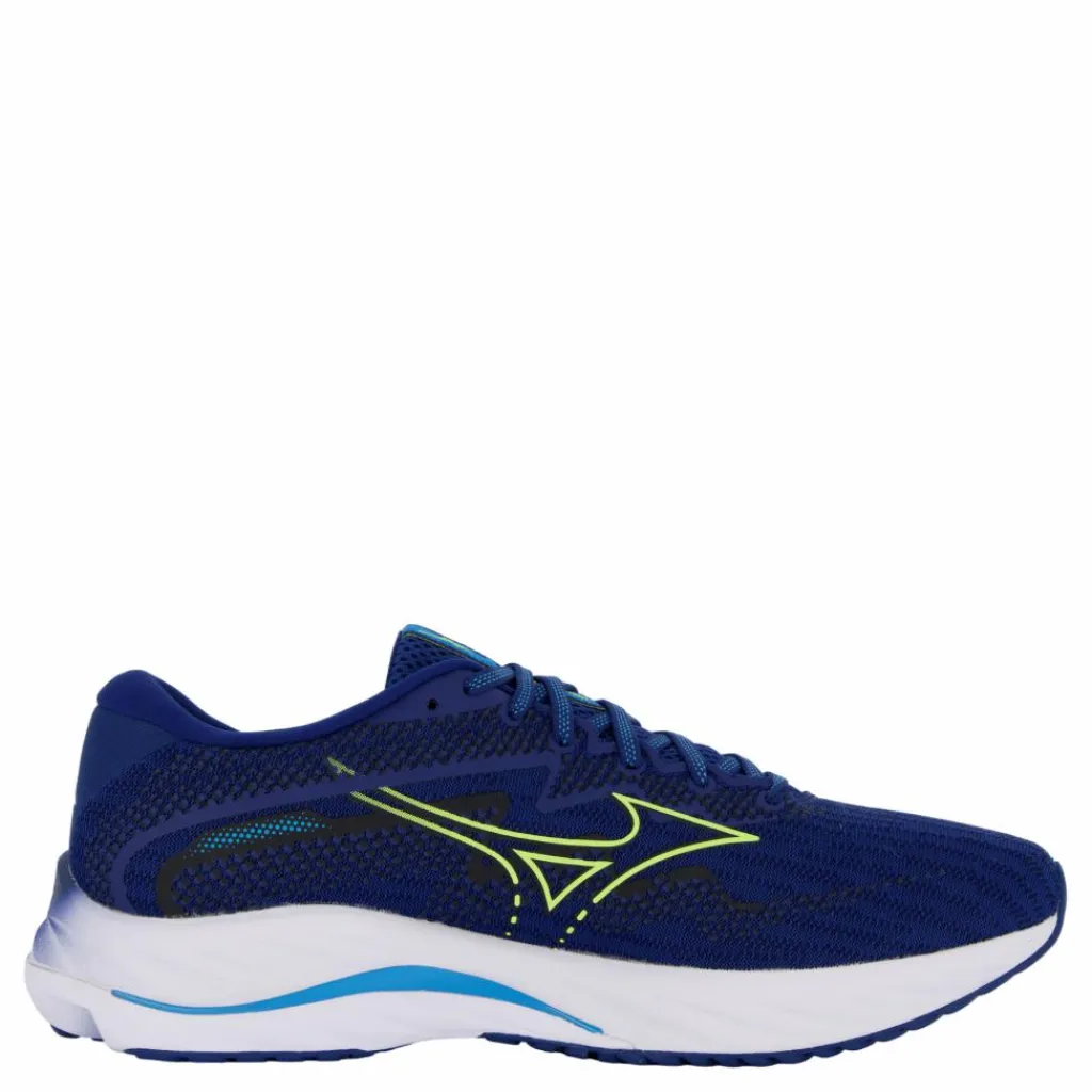 Mizuno Wave Rider 27 Navy Peony/sharp Green/swim Ca* Löparskor|Löpning