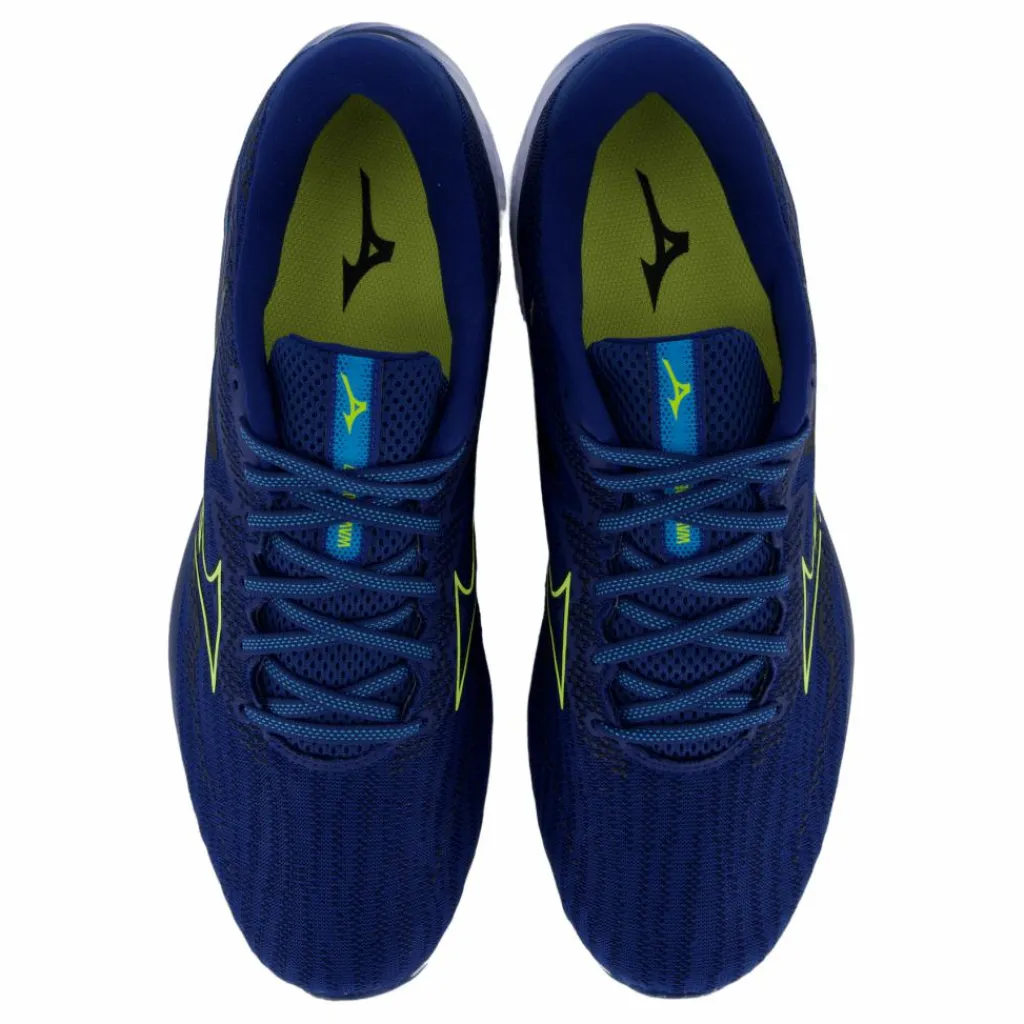 Mizuno Wave Rider 27 Navy Peony/sharp Green/swim Ca* Löparskor|Löpning