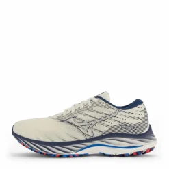 Mizuno Wave Rider 26 Snow White/silver/ibiza Blue* Löparskor|Löpning