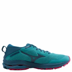 Mizuno Wave Rider Tt W Lagoon/moroccan Blue/pink Peac* Löpning|Löparskor