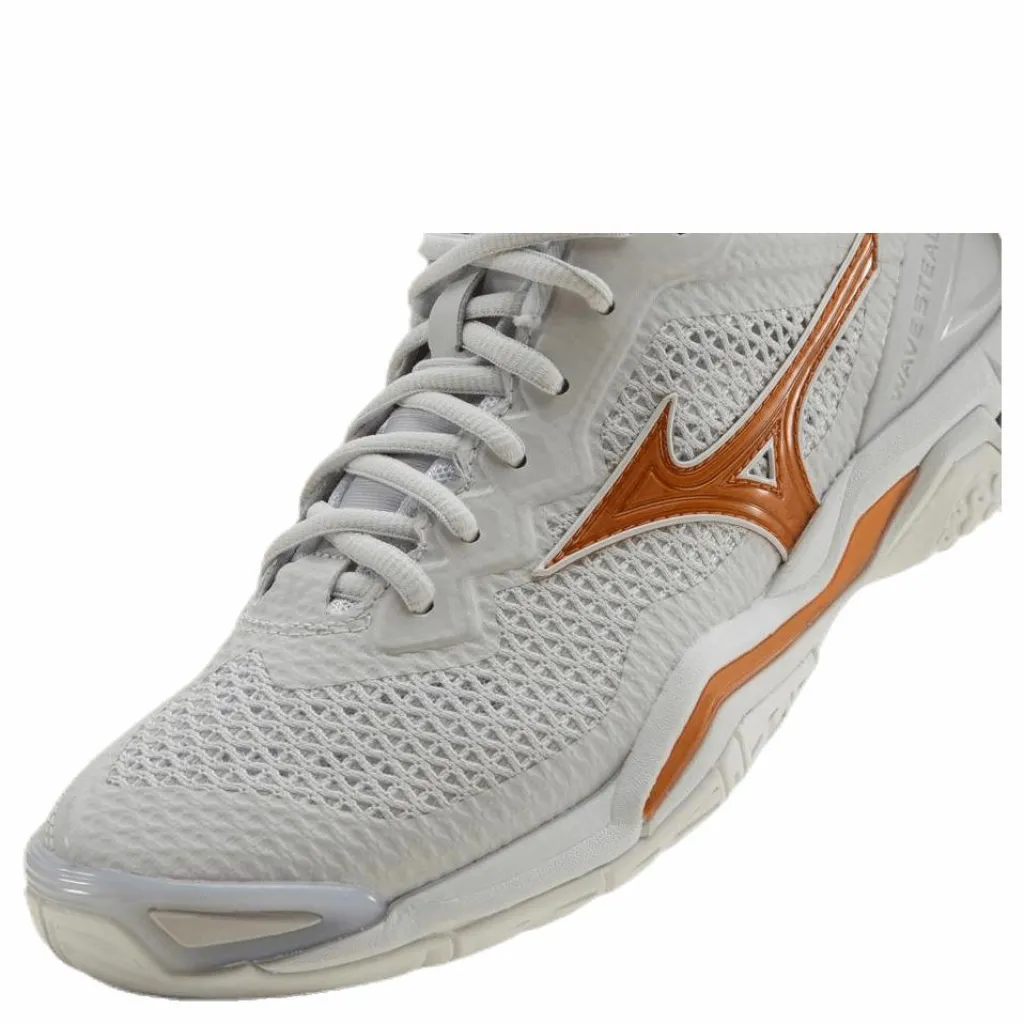 Mizuno Wave Stealth V Orange/White* Inomhussporter|Träningsskor