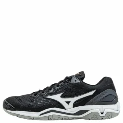 Mizuno Wave Stealth V  White/Black* Inomhussporter