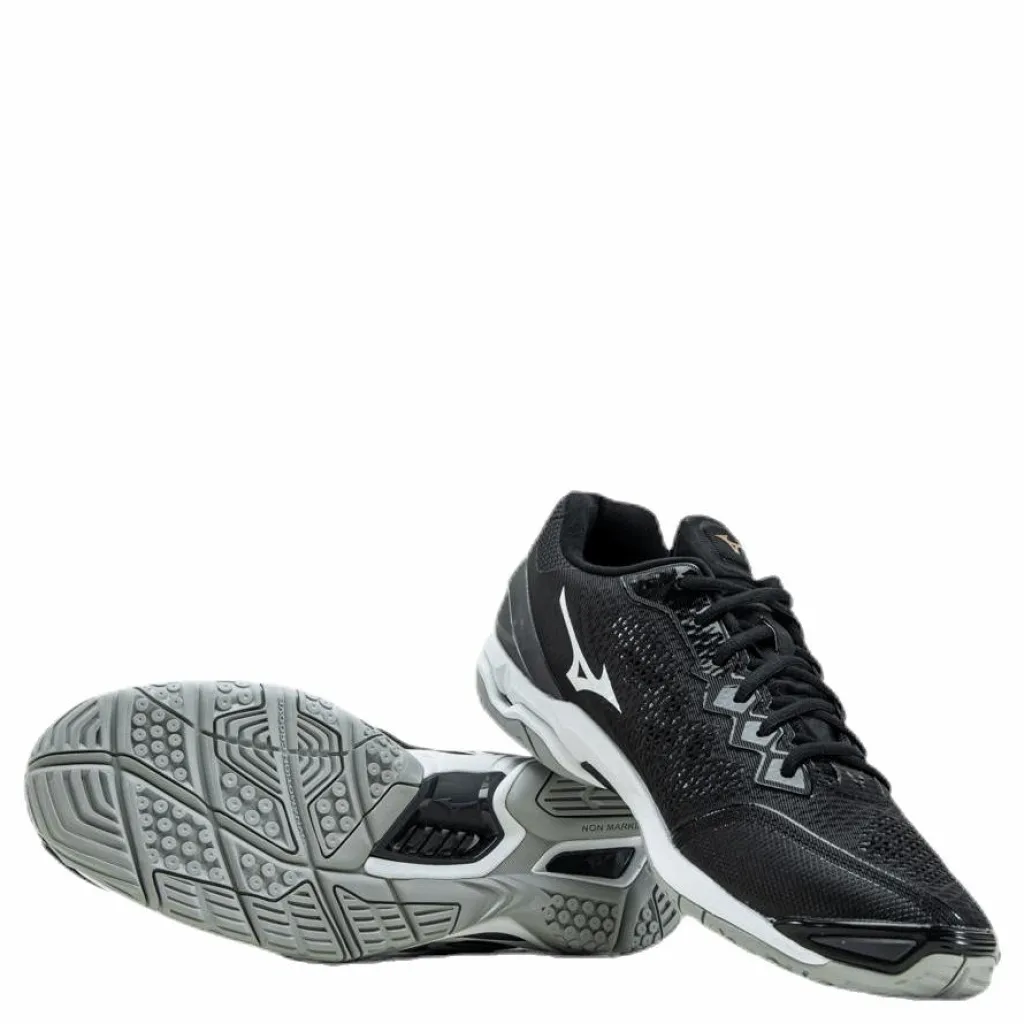 Mizuno Wave Stealth V White/Black* Inomhussporter
