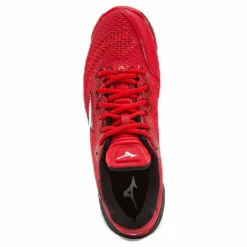 Mizuno Wave Stealth V White/Red* Inomhussporter