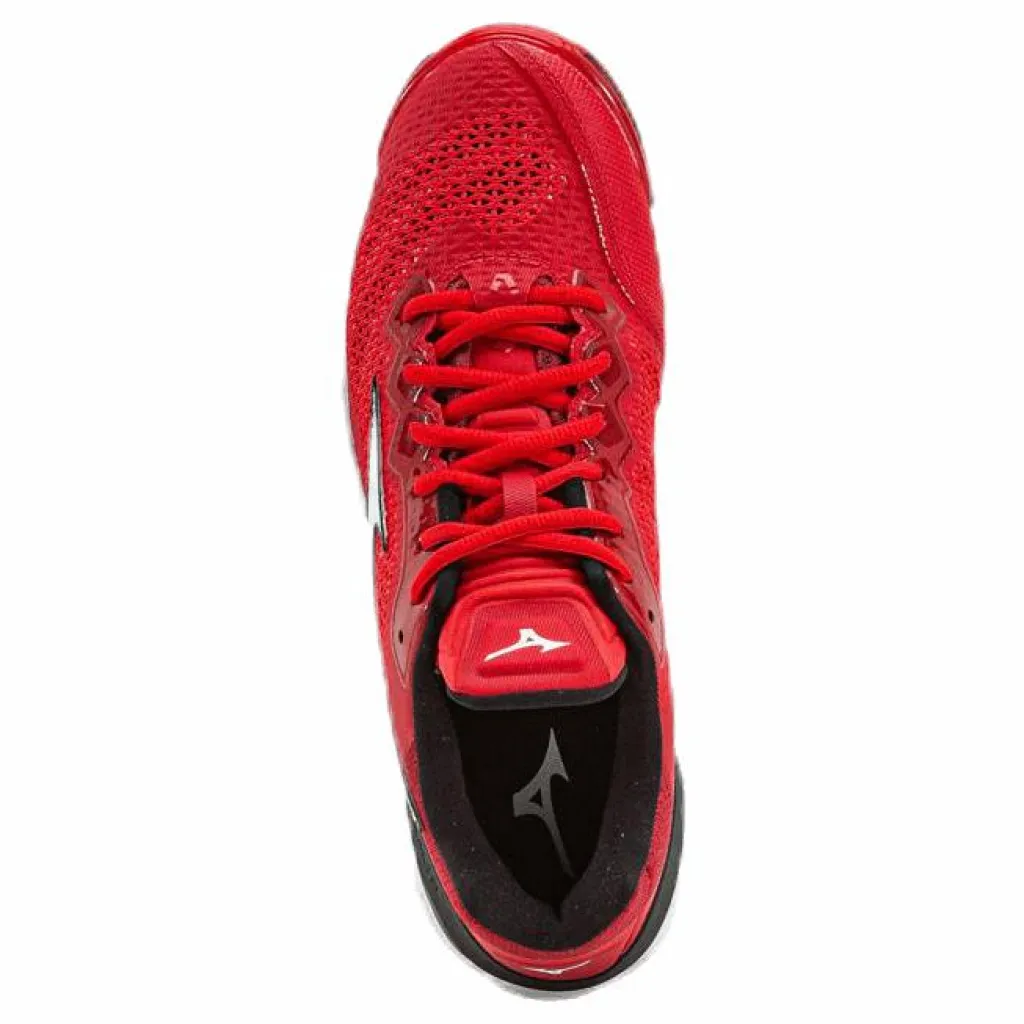 Mizuno Wave Stealth V White/Red* Inomhussporter