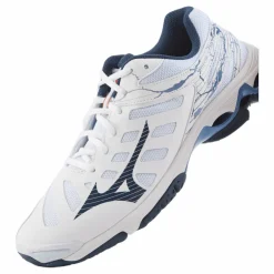 Mizuno Wave Voltage White/dark Denim/blue Jasper* Inomhussporter