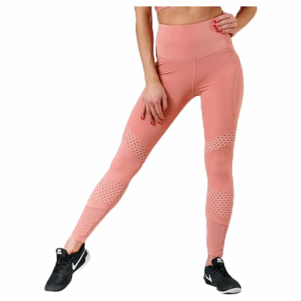 Better Bodies Waverly Mesh Tights Pink* Tights|Träning