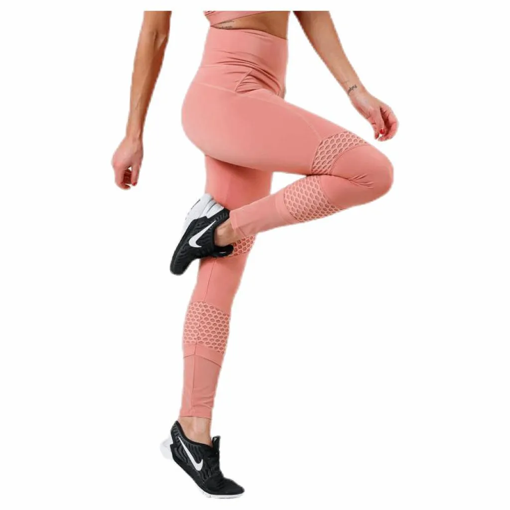Better Bodies Waverly Mesh Tights Pink* Tights|Träning