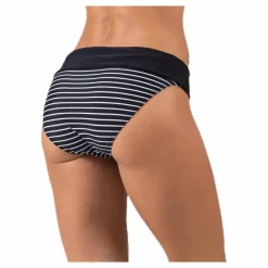 Abecita Wild In Stripes Folded Brief White/Black* Simning|Badkläder