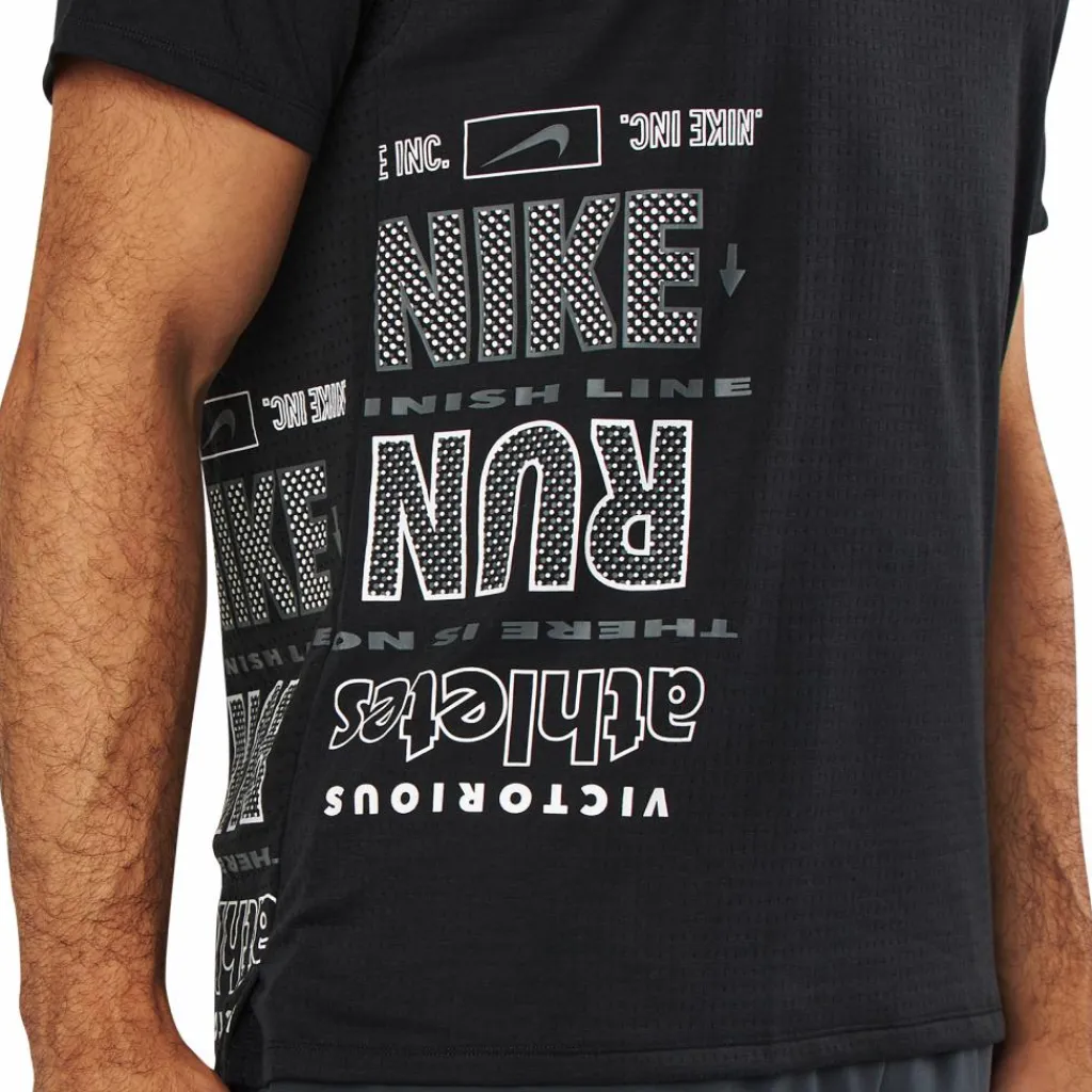 Nike Wild Run Rise 365 Top Black* Löpning|T-Shirts