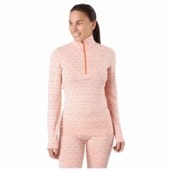 Icebreaker Women 250 Vertex Ls Half Zip A Snow/flash/j* Alpint|Underställ