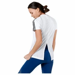 adidas Women D2M 3S T-Shirt White / Black* T-Shirts|Träning