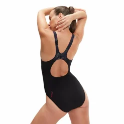 Speedo Womens Hyperboom Splice Muscle Black/pink* Simning|Badkläder