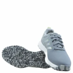 adidas Women's S2G Spikeless Golf Shoes Grey Three / Silver Metallic / Almost Lime* Golf|Golfskor