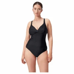 Speedo Womens Shaping Cross Knot 1 Pi Black* Simning|Badkläder