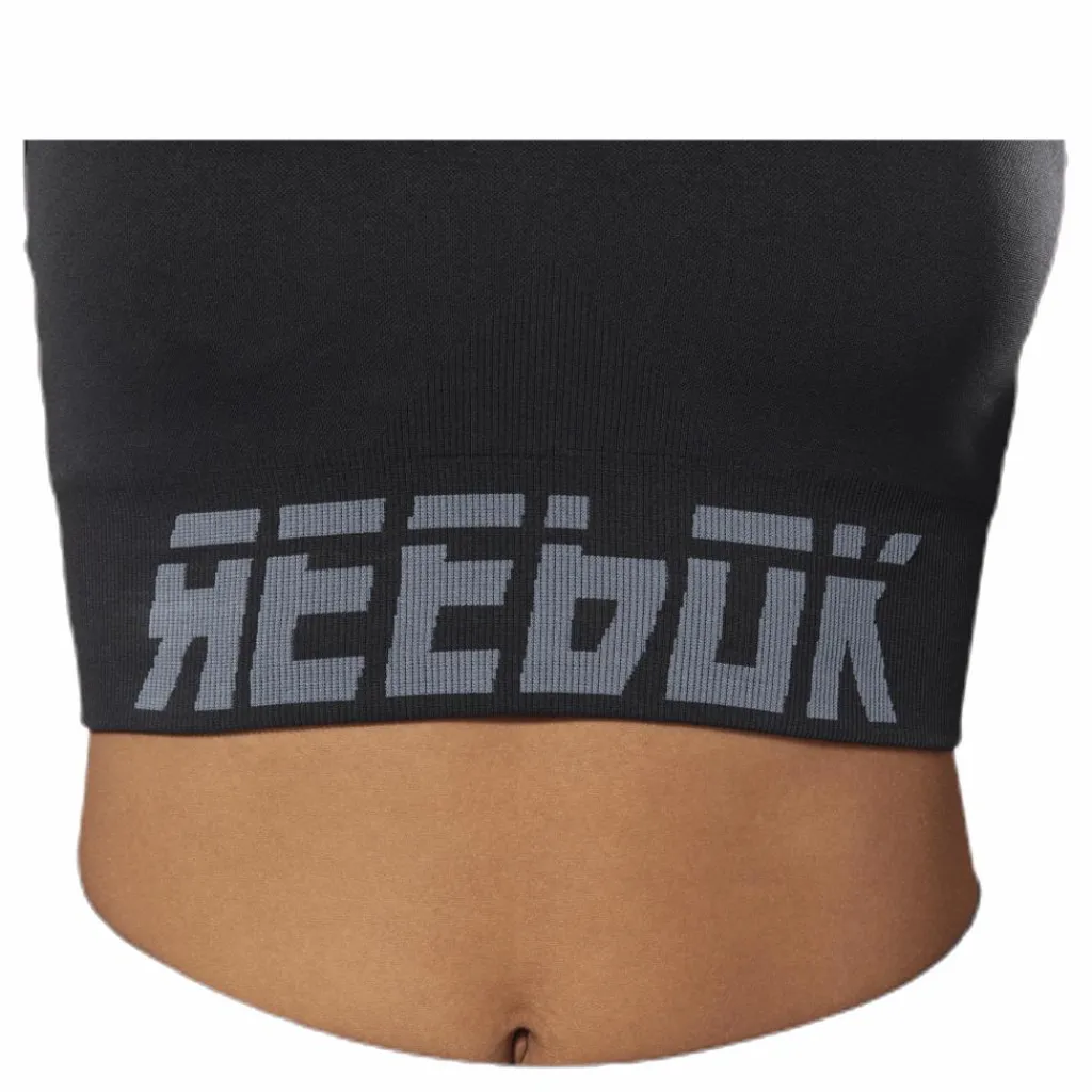 Reebok WOR Meet You There Seamless Padded Bra Black* Sport-Bh:Ar|Träning